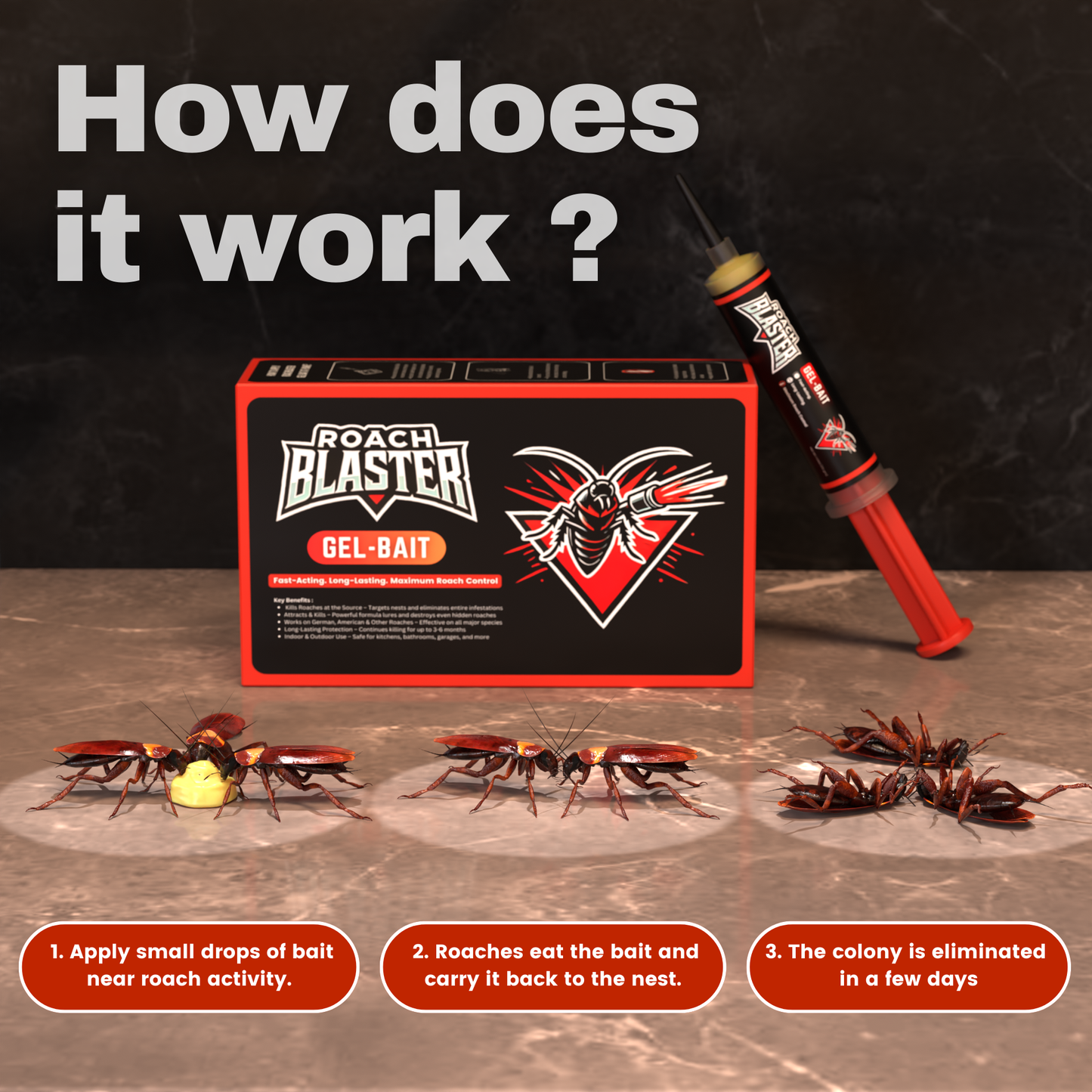 Roach Blaster Gel Bait