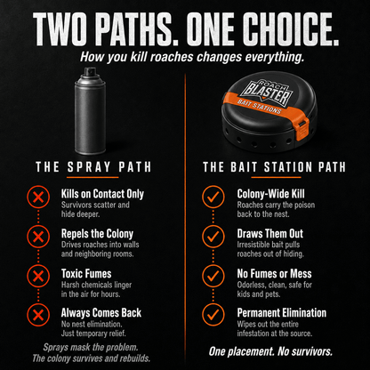 Roach Blaster Bait Stations - Roach Blaster