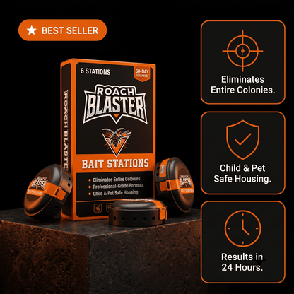 Roach Blaster Bait Stations - Roach Blaster