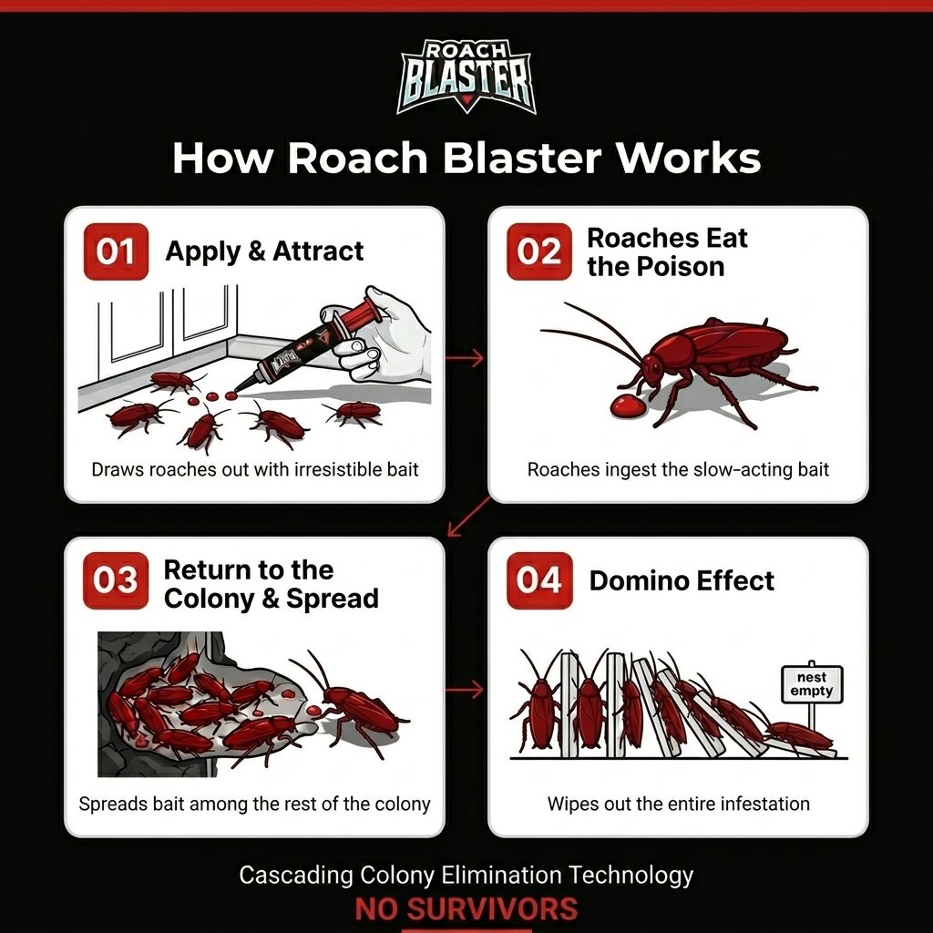Roach Blaster Gel Bait